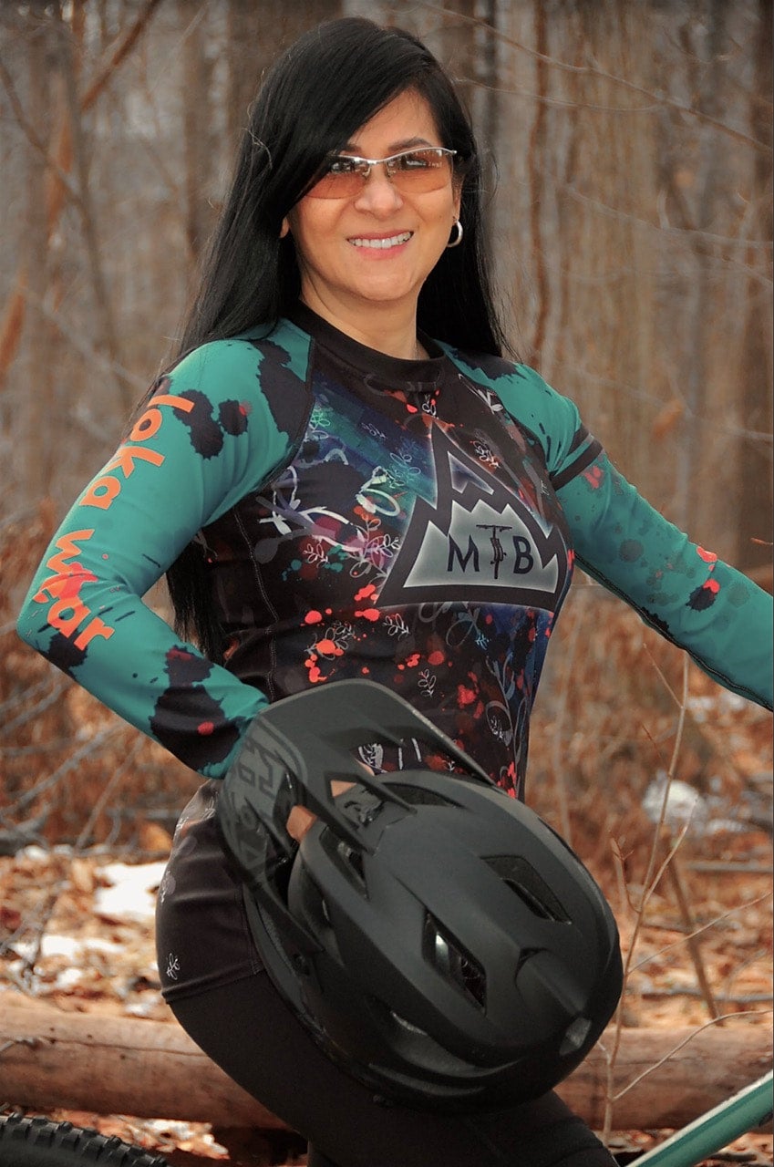 Womens on sale mtb jersey